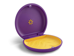 Caja para aligners Invisalign de color morado
